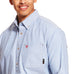 Ariat, FR Solid Twill DuraStretch Work Shirt, 10027886, BlueTwill