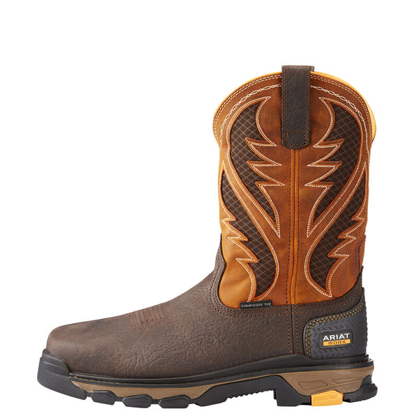 Ariat Boots, 11 inch Intrepid VentTEK Composite Toe Work Boot, 10023042 Bruin Brown
