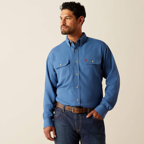 Ariat FR Air Inherent Work Shirt Medium Blue 10055218