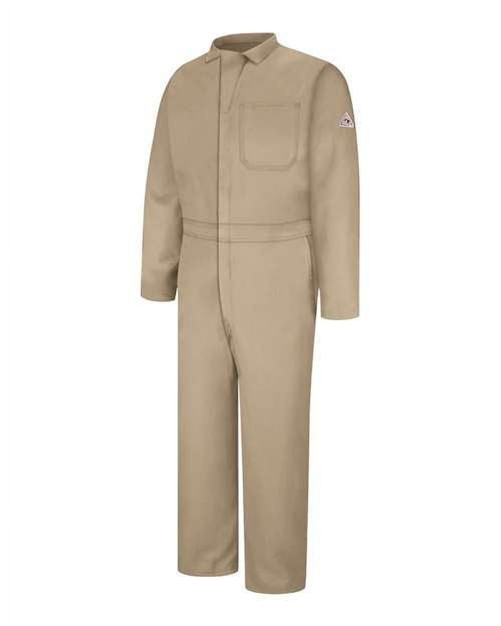 Bulwark, Men's Classic Nomex Contractor Coverall, CNC2, FR 4.5 oz, Cat1, Tan