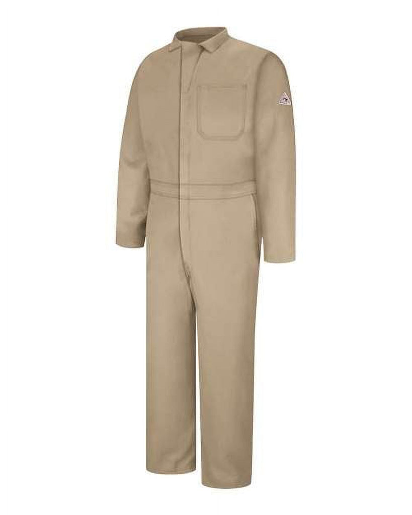 Bulwark, Men's Classic Nomex Contractor Coverall, CNC2, FR 4.5 oz, Cat1, Tan
