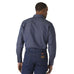 Wrangler FR Flame Resistant Long Sleeve Twill Work Snap Shirt, 12127, Indigo Denim