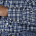 Wrangler, FR Flame Resistant Long Sleeve Work Snap Shirt, FR1122BW, Navy Plaid