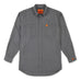 Wrangler FR FR Flame Resistant Twill Workshirt, FR3W01, Grey, Khaki, Navy, Light Blue