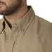 Wrangler FR FR Flame Resistant Twill Workshirt, FR3W01, Grey, Khaki, Navy, Light Blue