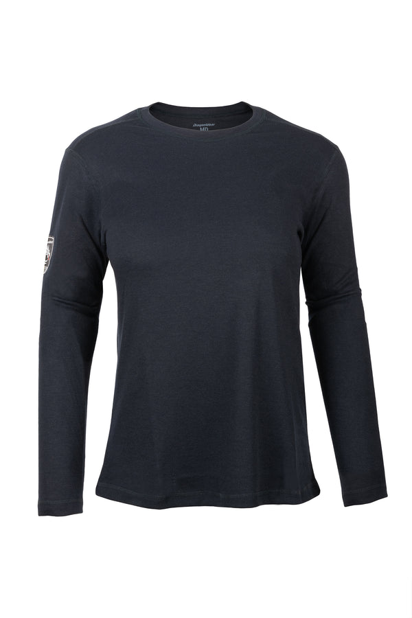 DragonWear Women's Pro Dry Navy Long Sleeve FR Shirt