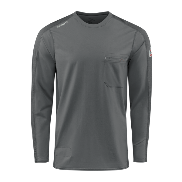 Bulwark Men's Flex Knit Tee Charcoal