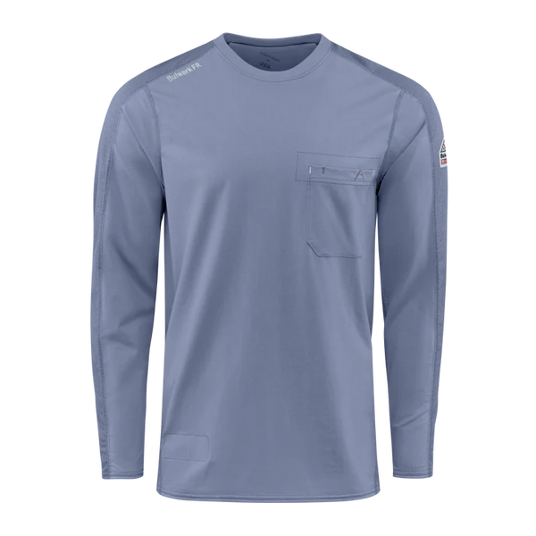 Bulwark Men's Flex Knit Tee Light Blue