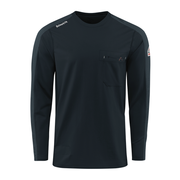 Bulwark Men's Flex Knit Tee Navy