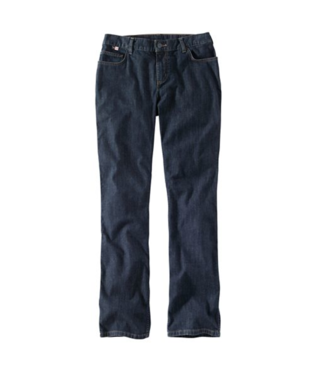 Carhartt, Women's Flame-Resistant Rugged Flex® Loose Fit Jean, 102688, Premium Dark