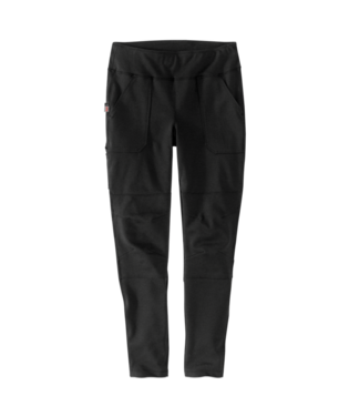 Carhartt, Women's Flame-Resistant Carhartt Force® Midweight Pocket Legging, 105283, Black