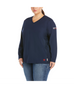 Ariat, Women's FR AC Crew Top, 10022698, Navy