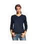 Ariat, Women's FR AC Crew Top, 10022698, Navy