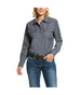 Ariat, Women's FR Featherlight Work Shirt, 10030335 & 10030336, Gunmetal & Khaki