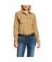 Ariat, Women's FR Featherlight Work Shirt, 10030335 & 10030336, Gunmetal & Khaki