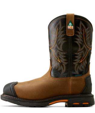 Ariat Boots, 11 inch WorkHog CSA XTR Waterproof Composite Toe Work Boot, 10042491 RYE BROWN