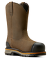 Ariat Boots, 10 Inch Stump Jumper Pull-On BOA Waterproof Composite Toe Work Boot, 10048061,  IRON COFFEE