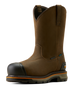Ariat Boots, 10 Inch Stump Jumper Pull-On BOA Waterproof Composite Toe Work Boot, 10048061,  IRON COFFEE
