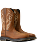 Ariat Boots, 11 inch WorkHog XT Phoenix Carbon Toe Work Boot, 10046931 DISTRESSED BROWN