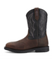 Ariat Boots, 11 inch RigTek Wide Square Toe Waterproof Composite Toe Work Boot, 10012932 OILED BROWN