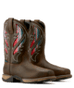 Ariat Women's Boots, 10 inch Anthem VentTEK Waterproof Composite Toe Work Boot, 10050827 DARK CHOCOLATE