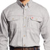 Ariat, FR Solid Vent Work Shirt, 10019063, Silver Fox
