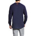 Ariat, FR Air Crew T-Shirt, 10022327, Navy