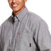 Ariat, FR Solid Twill DuraStretch Work Shirt, 10027885, Dark Navy Twill
