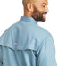 Ariat, FR Vented Work Shirt, 10035433, Steel Blue