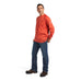 Ariat, FR Air Crew T-Shirt, 10039390, Volcanic Heather
