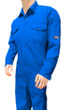 FlameRwear, FR Coverall Deluxe, fwCn4, Nomex 4.5 oz, Cat1, Royal Blue