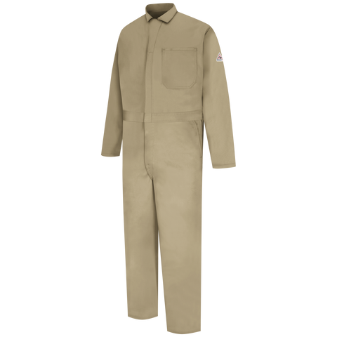 Bulwark, Men's Midweight Excel FR Classic Coverall, CEC2, FR 9 oz, Cat2, Khaki