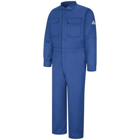 Bulwark, Men's Midweight Nomex FR Premium Coverall, CNB6, Nomex 6 oz, Cat1, Royal Blue