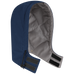Bulwark, Midweight Excel FR Comfortouch Universal Fit Snap-on Hood, HLH2, FR 7oz, Cat3, Navy, Royal Blue