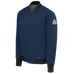 Bulwark, Men's Midweight Excel FR Team Jacket, JET2, FR 9oz, Cat4, Navy