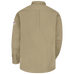 Bulwark, Men's Midweight FR Dress Uniform Shirt, SLU2, FR 7oz, Cat2, Gray. Khaki, Navy