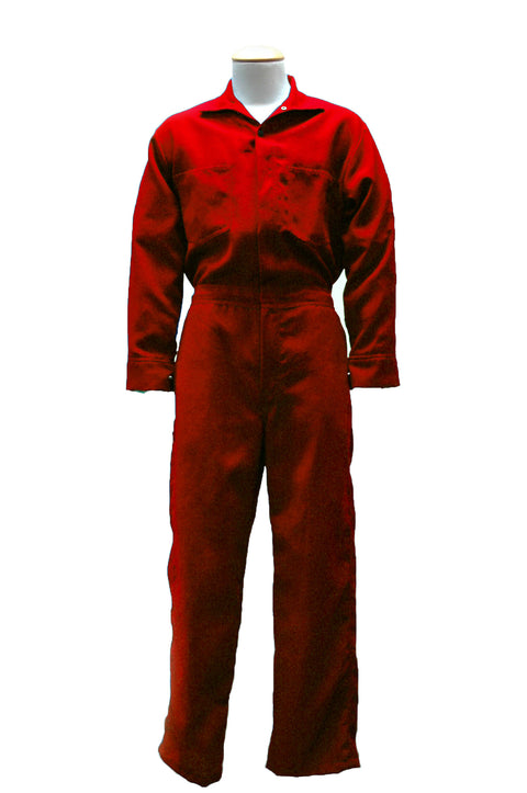 K-FlameRwear, FR Coverall Ladies, fwCLT1-6, Tecasafe One 5.7 oz, Cat2, Red